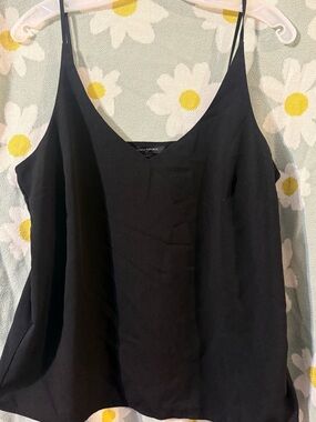 Banana Republic Black Spaghetti Strap V-Neck Camisole